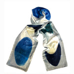 Winter Ovals velvet scarf
