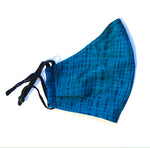 Blue grid mask medium
